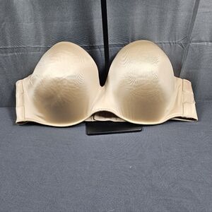 Cacique Beige Strapless Bra